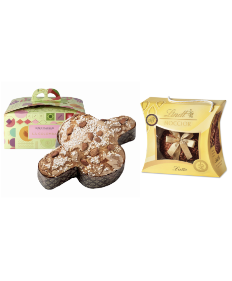 Iginio Massari - Colomba Tradizionale 1000g e Noccior al Latte 390g