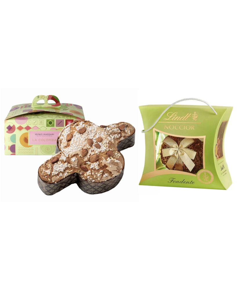 Iginio Massari - Colomba Tradizionale 1000g e Noccior fondente 390g