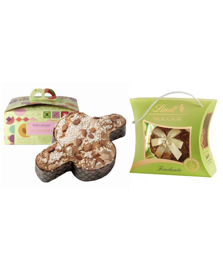 Iginio Massari - Colomba Tradizionale 1000g e Noccior fondente 390g