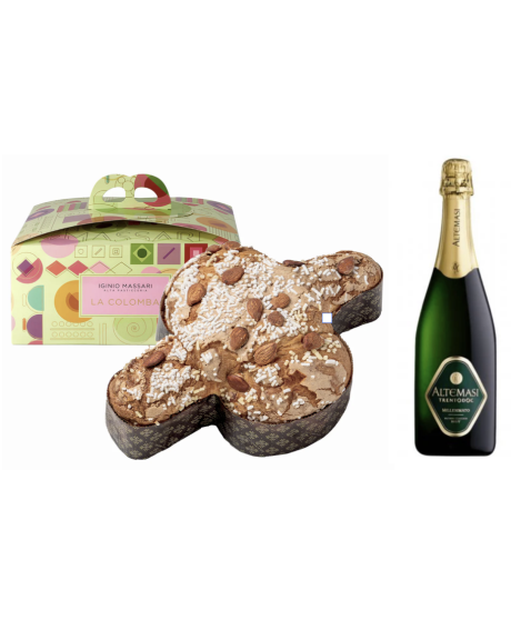 Iginio Massari - Colomba Tradizionale 1000g & Altemasi - Trento Doc Brut Millesimato 75cl