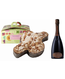 Iginio Massari - Colomba Tradizionale 1000g & Bellavista - Alma Assemblage 2 Franciacorta 75cl