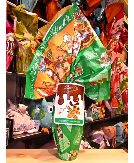 Vendita online Uovo di Pasqua Latte e Cereali Lindt & Sprüngli linea Choco Fabbrica con Allegre Sorprese, uovo di cioccolato al 