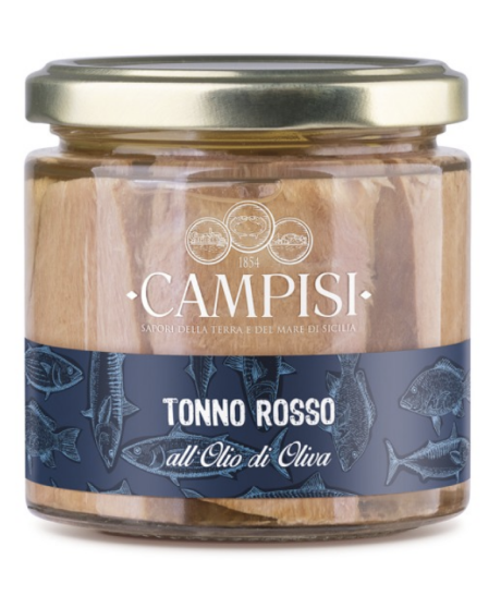 Shop online italian Campisi preserves. Online sales tuna in oil, amberjack pate, Sicilian bottarga Campisi, Marzamemi, Pakino.