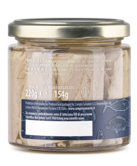 Tuna in oliv oil Campisi Conserve Sicily Marzamemi shop | corso101