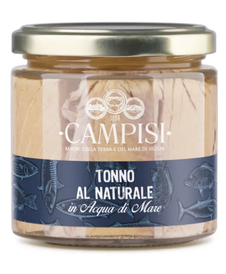Campisi - Tonno al naturale in acqua di mare - 220g