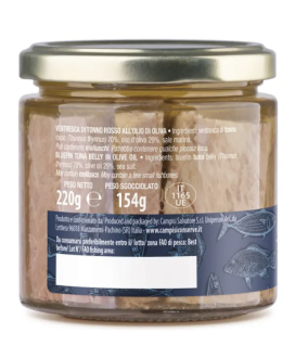 Campisi - Ventresca di Tonno Rosso in Olio d'Oliva - 220g