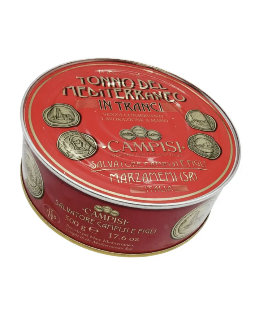 Campisi - Tonno del mediterraneo in olio d'oliva latta - 500g