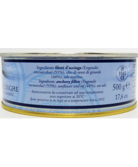 Campisi - anchovy fillets - 500g can