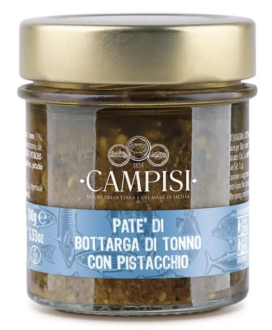Shop online italian Campisi preserves. Online sales tuna in oil, amberjack pate, Sicilian bottarga Campisi, Marzamemi, Pakino.