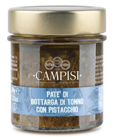Vendita online conserve Campisi. Shop on line tonno sott'olio, pate' di ricciola, bottarga siciliana Campisi, Marzamemi, Pakino