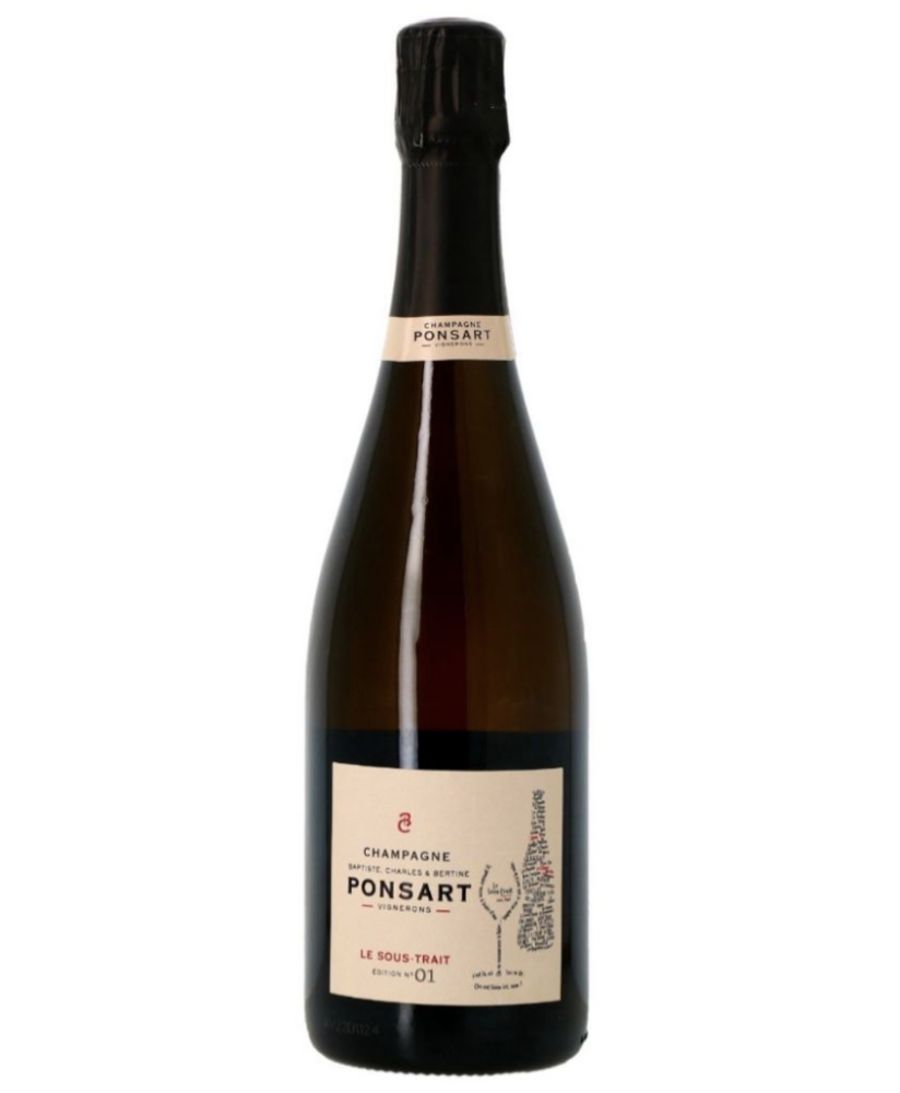 Ponsart - Le Sous Trait - Edition N° 01 - Extra Brut - Champagne - 75cl