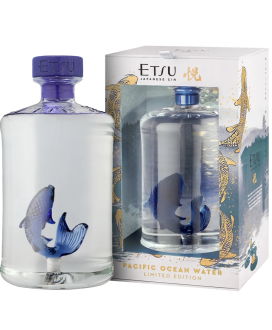 Gin Etsu - LIMITED EDITION - Double Pacific Ocean Water - Japanese Handcrafted Gin - Astucciato - 70cl