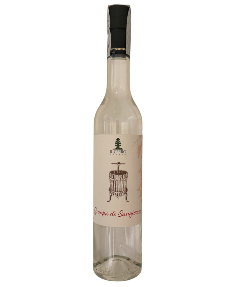 Il Cerro Sangiovese Grappa | Italian Artisan Grappa