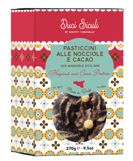 Tumminello - Pasticcini alle nocciole e cacao - 270g
