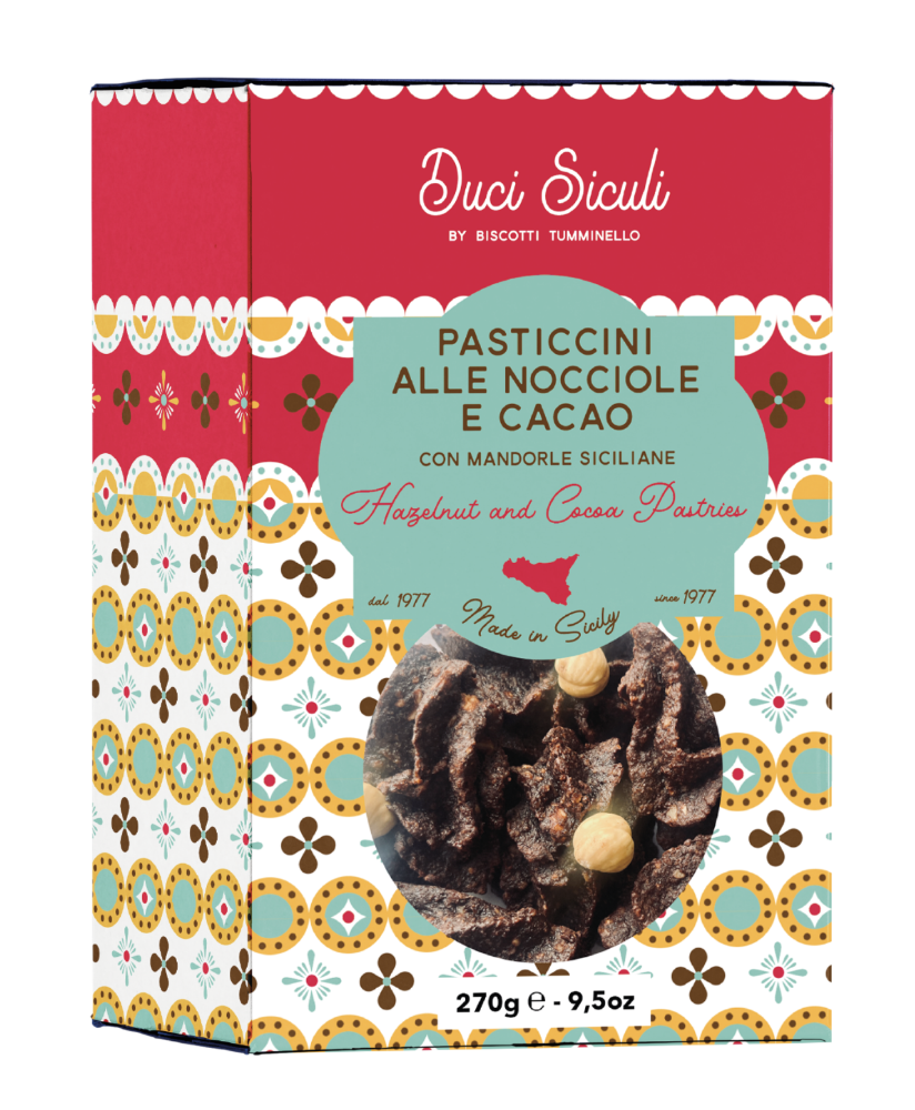 Tumminello - Pasticcini alle nocciole e cacao - 270g