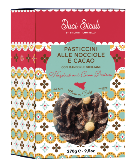 Tumminello - Pasticcini alle nocciole e cacao - 270g