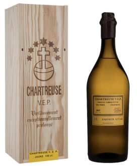 Chartreuse VEP Jaune 2025 - Wood Box - 100cl