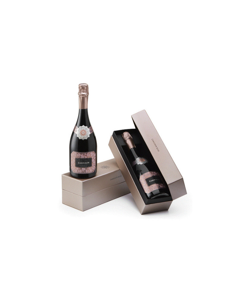 Monte Rossa - Cabochon Rosé Fuoriserie N. 08 - Brut - Franciacorta - Gift Box - 75cl