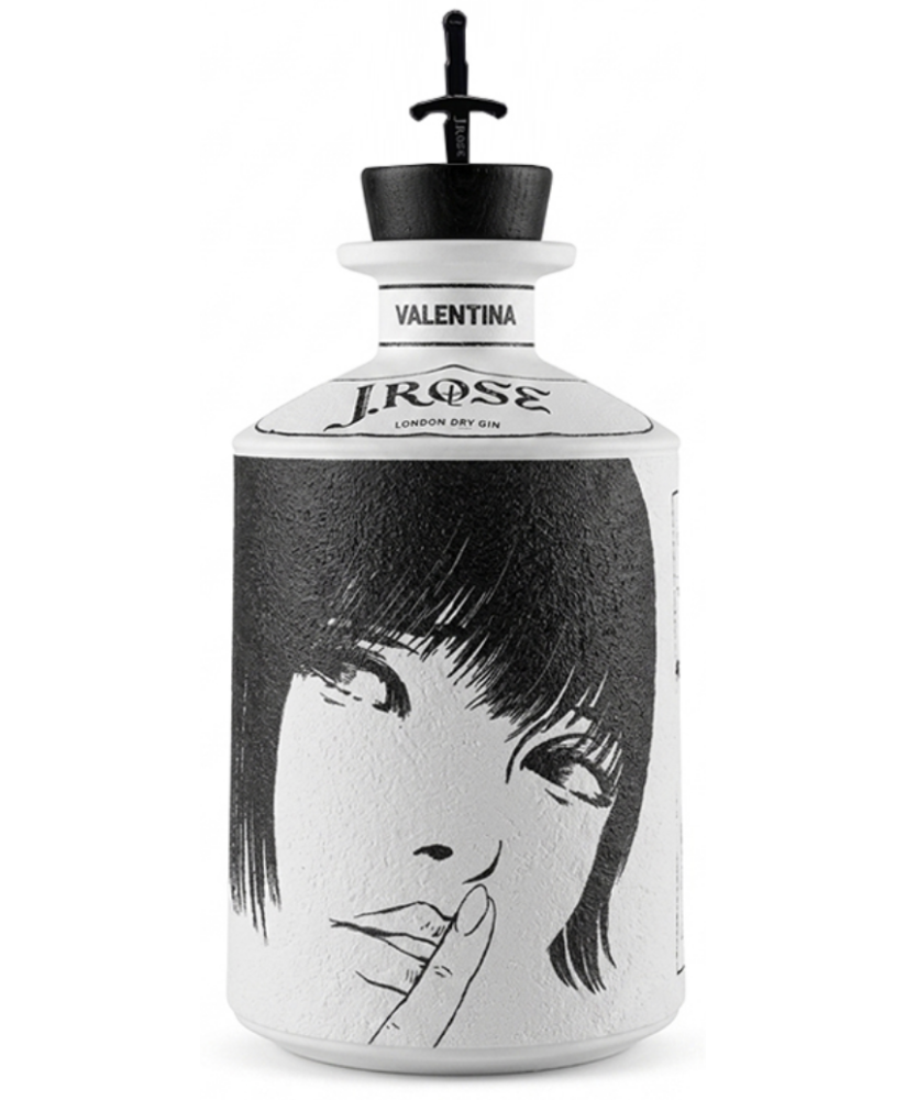 J. Rose Valentina - London Dry Gin Artigianale - JR-V01 - 70cl - Guido Crepax