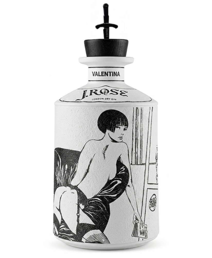 J. Rose Valentina - London Dry Gin Artigianale - JR-V02 - 70cl - Guido Crepax