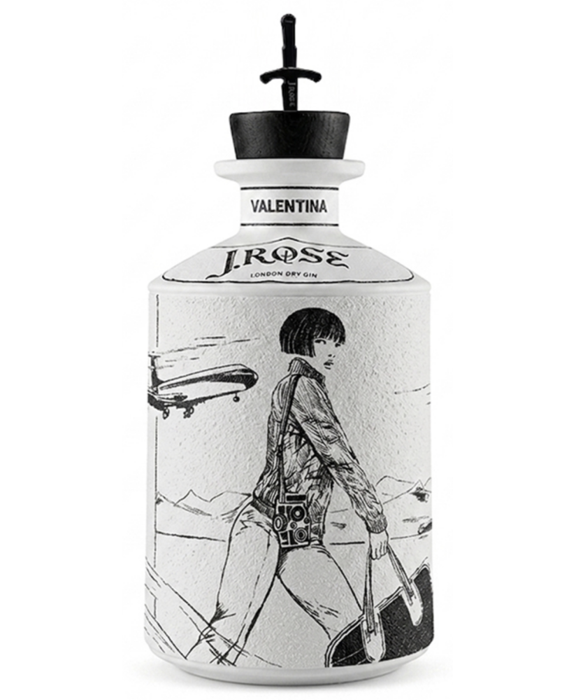 J. Rose Valentina - London Dry Gin Artigianale - JR-V03 - 70cl - Guido Crepax