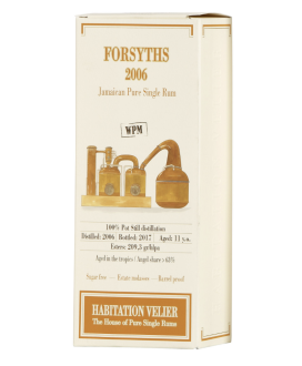 Shop online Rum Habitation Velier. Forsyths WPM 2006 - Best Price on-line rhum