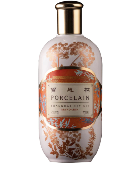 Porcelain - Shanghai Dry Gin Mandarin - Astucciato - 70cl