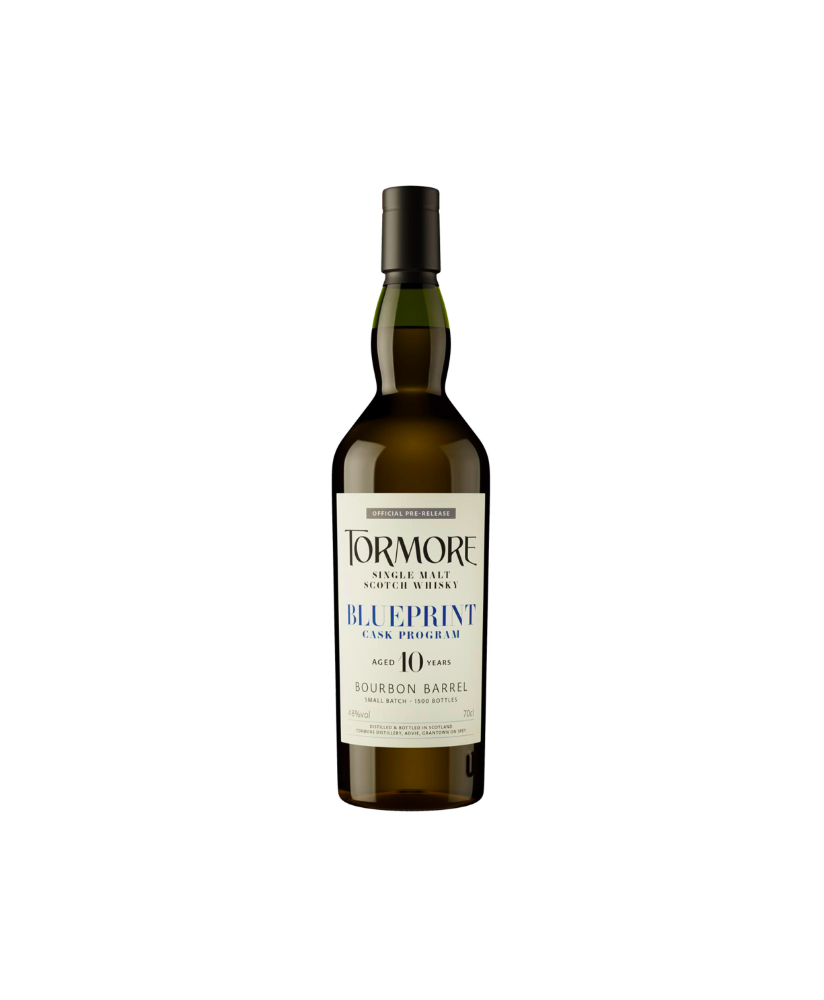 Tormore - Blueprint Bourbon Barrel 10 Y.O. - Single Malt Scoth Whisky - 70cl