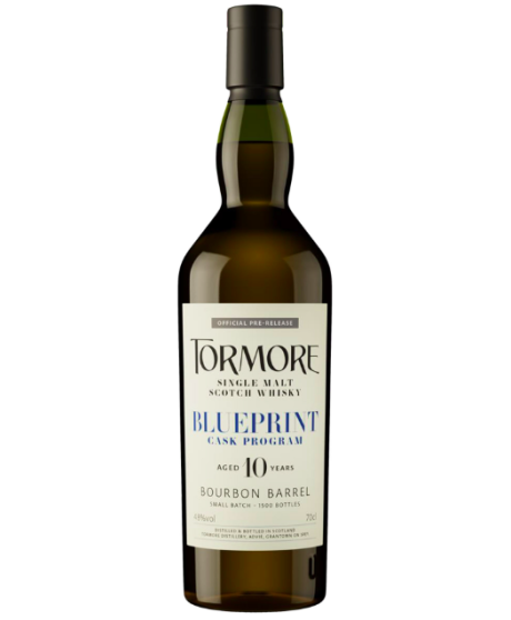 Tormore - Blueprint Bourbon Barrel 10 Anni - Single Malt Scoth Whisky - 70cl