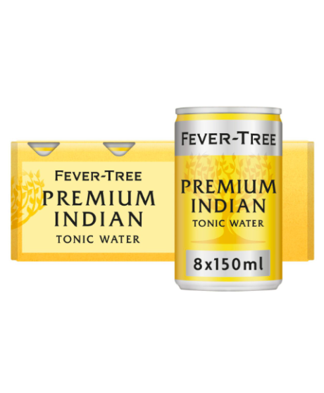 Fever-Tree Indian Tonic Water Can | Premium Tonic Water