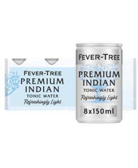 Fever-Tree Refreshingly Light Tonic Water Can | Premium Tonic Water