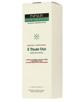 Papalin - Edition 2024 - Jamaica Rum 5 years - Gift Box - 70cl