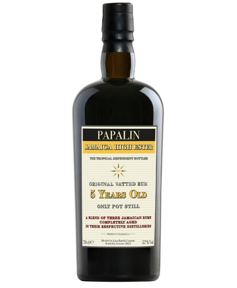 Papalin - Edizione 2024 - Jamaica Rum 5 anni Overproof - Astucciato - 70cl