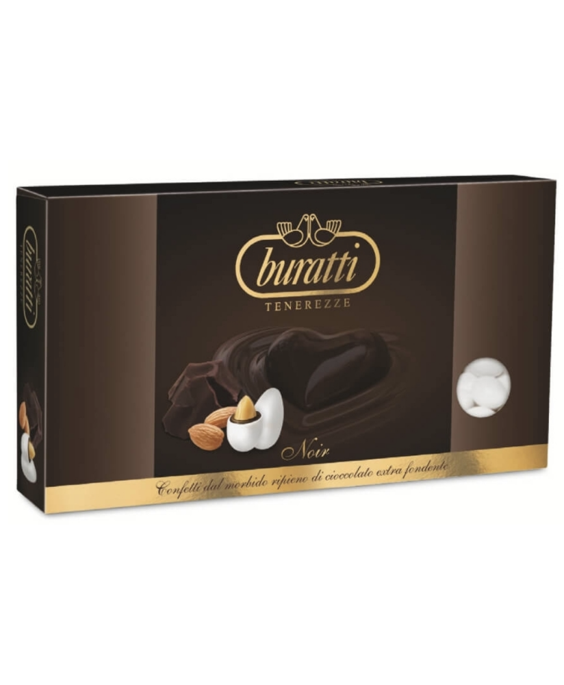 Buratti Italian Sugared Almonds Tenerezze online sales. Buy online dragees Dark Chocolate Taste