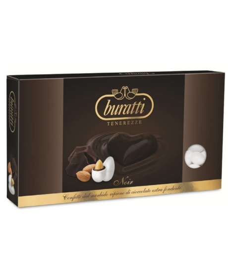 Buratti Italian Sugared Almonds Tenerezze online sales. Buy online dragees Dark Chocolate Taste