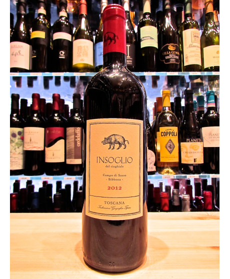 Vendita online Insoglio del Cinghiale, Campo di Sasso - Bibbona - Tenuta di Biserno, vino rosso regione toscana. Shop on line Te