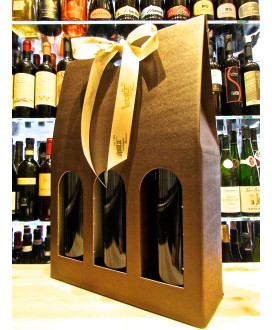 Vendita online scatole regalo per bottiglie finestrate e chiuse. Shop on line idee regalo aziendali eleganti scatole regalo per 