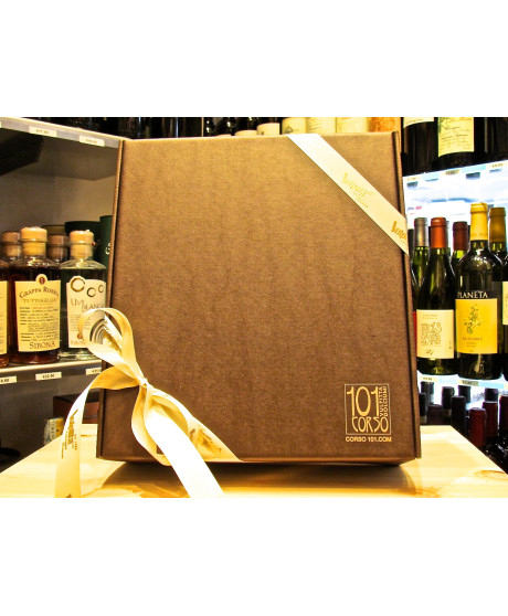 Vendita online scatole regalo per bottiglie finestrate e chiuse. Shop on line idee regalo aziendali eleganti scatole regalo per 
